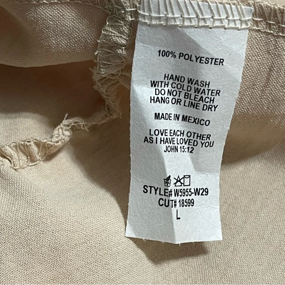 Reborn J Tiered Fit & Flare Dress Size Large - Picture 6 of 6